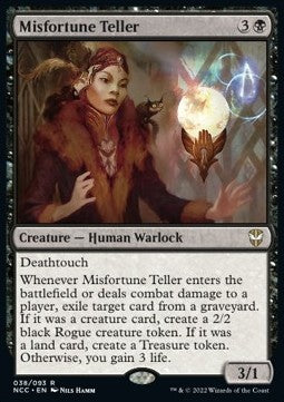 Misfortune Teller NCC-38 Rare Near Mint Englisch