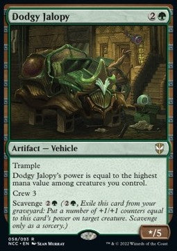 Dodgy Jalopy NCC-58 Rare Excellent Englisch