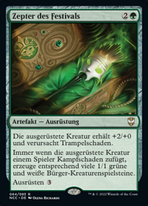 Zepter des Festivals NCC-64 Rare Near Mint Deutsch