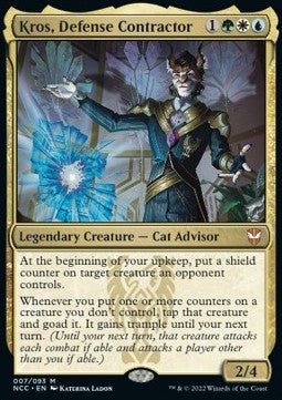 Kros, Defense Contractor NCC-7 Mythic Excellent Englisch Foil