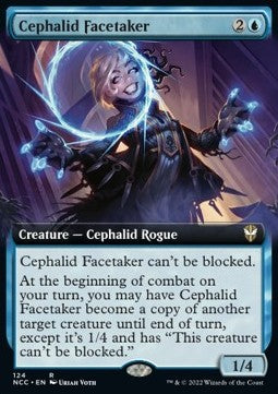 Cephalid Facetaker XNCC-124 Rare Near Mint Englisch