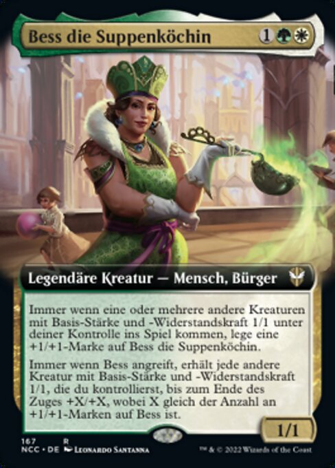 Bess die Suppenköchin XNCC-167 Rare Good Deutsch