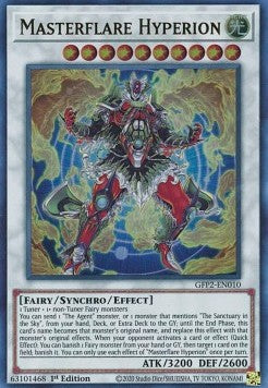 Masterflare Hyperion GFP2-010 Ultra Rare Near Mint Englisch 1. Auflage