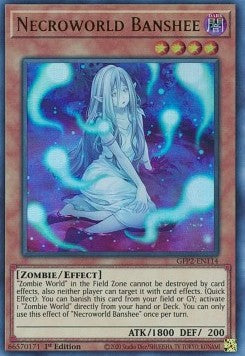 Necroworld Banshee GFP2-114 Ultra Rare Excellent Englisch 1. Auflage