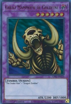 Great Mammoth of Goldfine GFP2-120 Ultra Rare Near Mint Englisch 1. Auflage