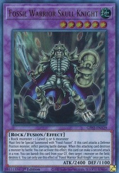 Fossil Warrior Skull Knight GFP2-129 Ultra Rare Excellent Englisch 1. Auflage