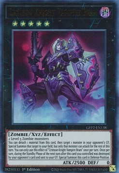 Blutroter Rittervampir Bram GFP2-138 Ultra Rare Near Mint Deutsch 1. Auflage