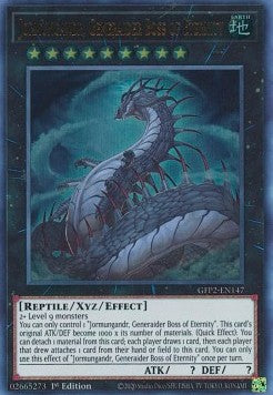 Jormungandr, Generaider-Boss der Ewigkeit GFP2-147 Ultra Rare Near Mint Deutsch 1. Auflage