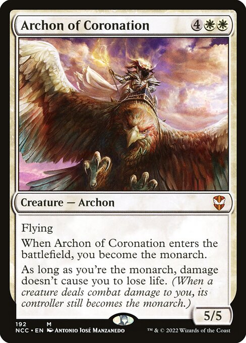 Archon of Coronation NCC-192 Mythic Near Mint Englisch