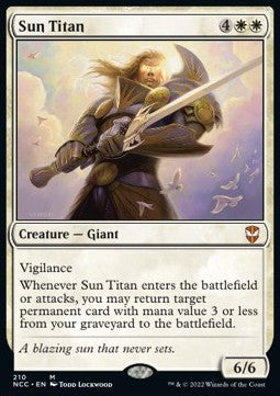 Sun Titan NCC-210 Mythic Near Mint Englisch