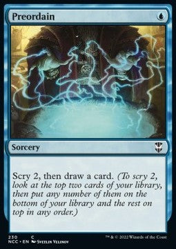 Preordain NCC-230 Common Near Mint Englisch