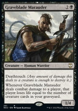 Graveblade Marauder NCC-251 Rare Near Mint Englisch
