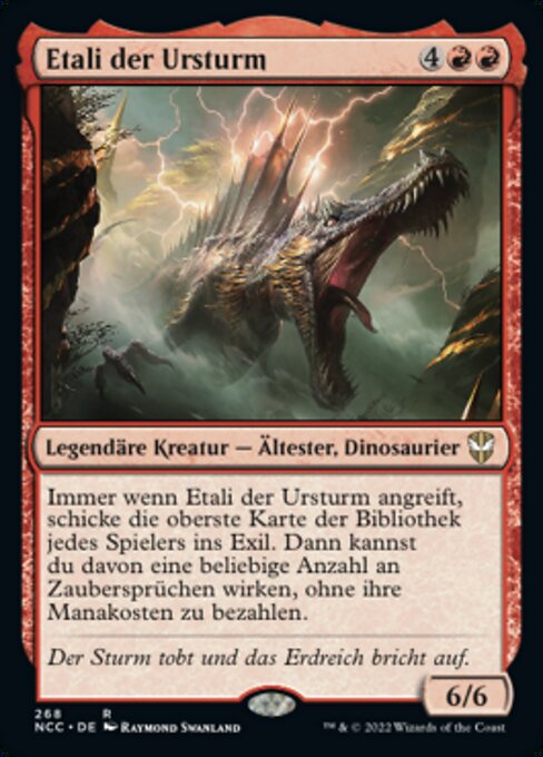 Etali der Ursturm NCC-268 Rare Near Mint Deutsch
