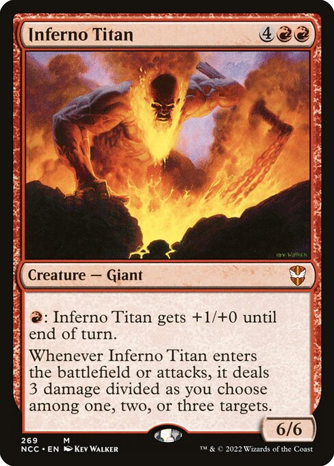 Inferno-Titan NCC-269 Mythic Near Mint Englisch