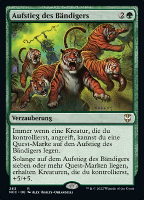 Aufstieg des Bändigers NCC-283 Rare Near Mint Deutsch