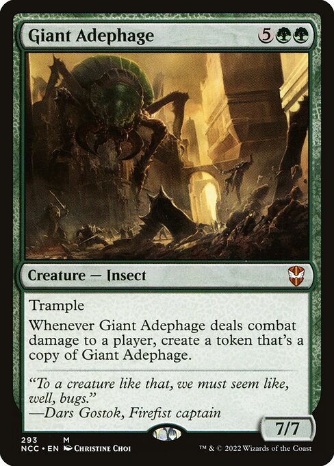 Riesiger Adephaga NCC-293 Mythic Near Mint Englisch