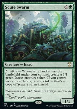 Scute Swarm NCC-310 Rare Near Mint Englisch