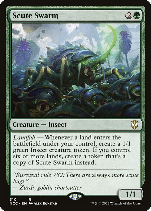 Scute Swarm NCC-310 Rare Near Mint Englisch