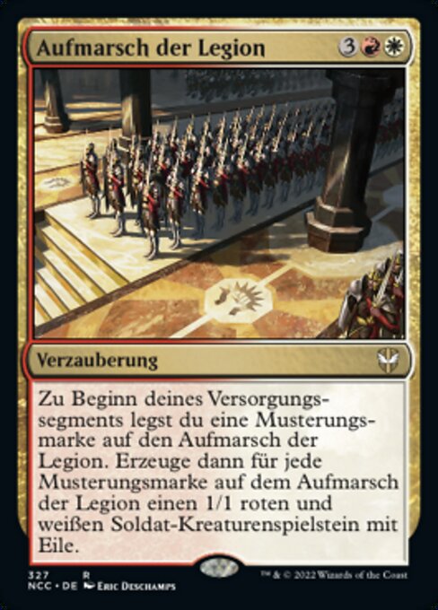 Aufmarsch der Legion NCC-327 Rare Near Mint Deutsch