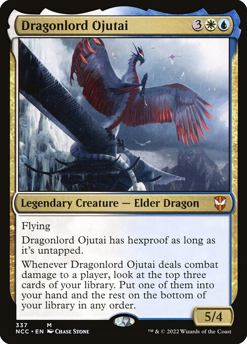 Dragonlord Ojutai NCC-337 Mythic Near Mint Englisch