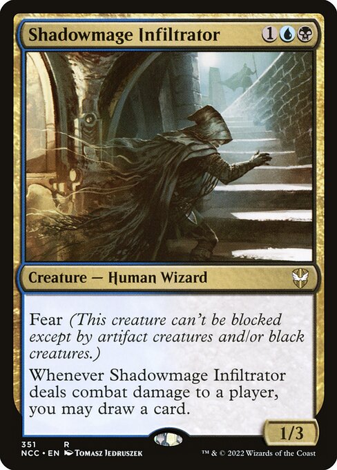 Shadowmage Infiltrator NCC-351 Rare Near Mint Englisch