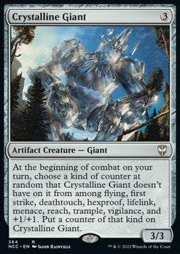 Crystalline Giant NCC-364 Rare Near Mint Englisch