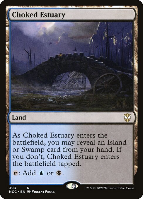 Choked Estuary NCC-393 Rare Near Mint Englisch