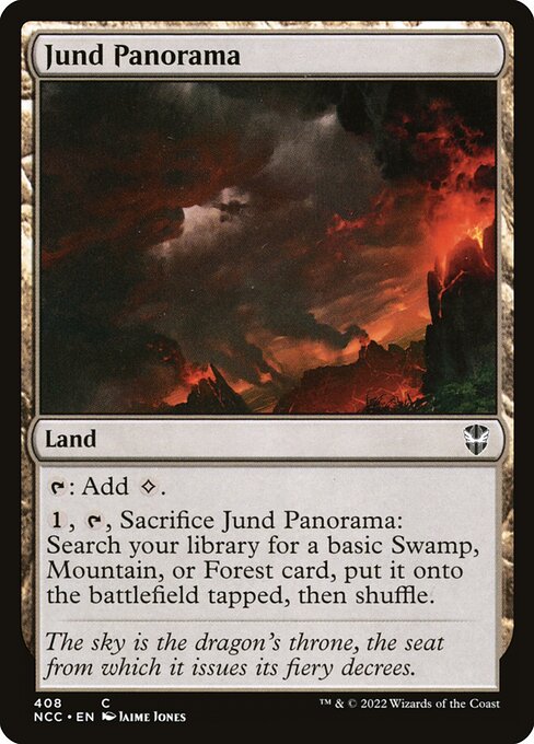 Panorama von Jund NCC-408 Common Near Mint Englisch