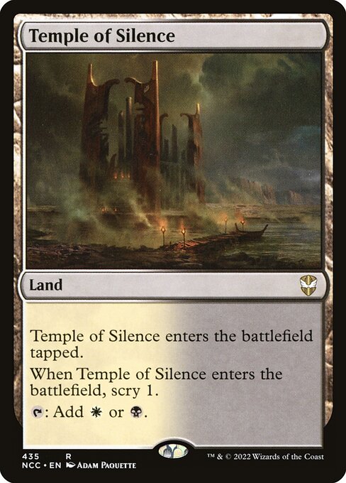 Temple of Silence NCC-435 Rare Near Mint Englisch