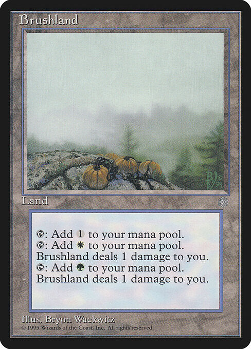 Brushland ICE- Rare Poor Englisch