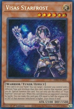 Visas Starfrost DIFO-008 Secret Rare Excellent Englisch 1. Auflage