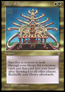 Knochenaltar ICE- Rare Excellent Deutsch