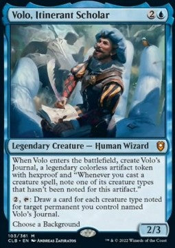 Volo, reisender Gelehrter CLB-103 Mythic Good Deutsch