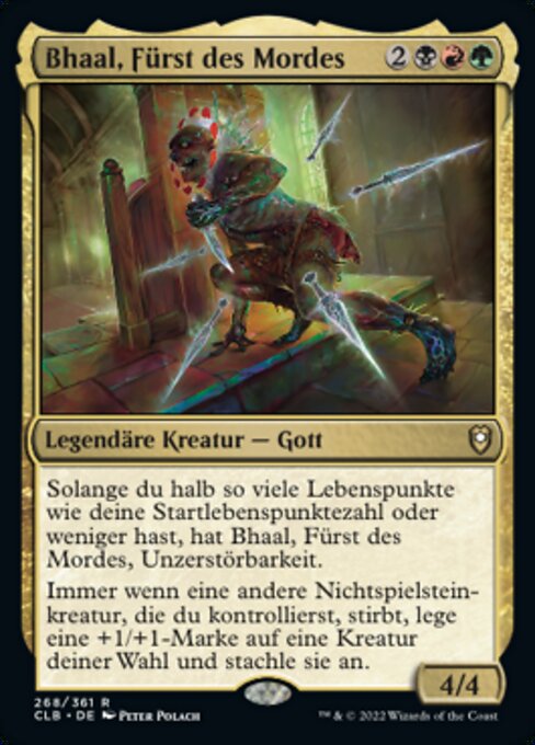 Bhaal, Fürst des Mordes CLB-268 Rare Near Mint Deutsch