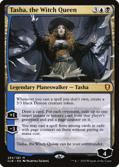 Tasha die Hexenkönigin CLB-294 Mythic Near Mint Englisch