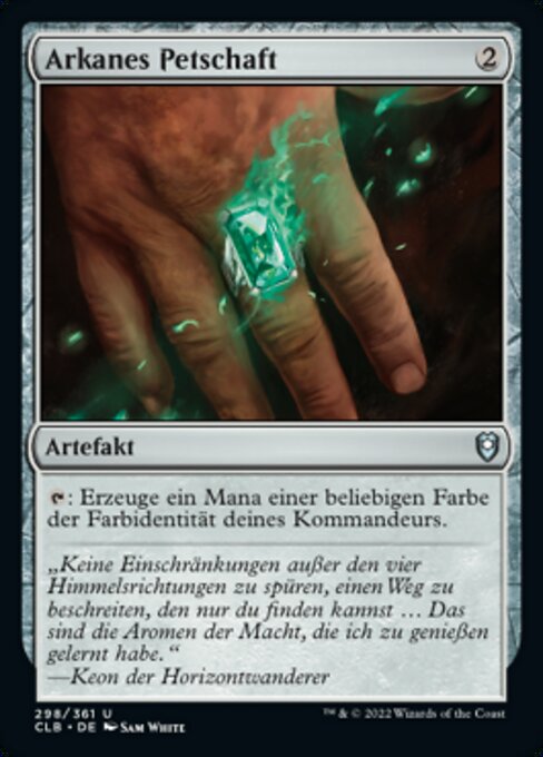 Arkanes Petschaft CLB-298 Uncommon Near Mint Deutsch