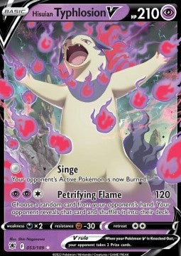 Hisuian Typhlosion V ASR-053 Ultra Rare Near Mint Englisch