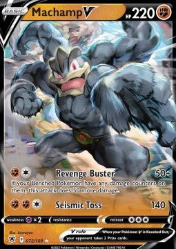 Machamp V ASR-072 Ultra Rare Excellent Englisch
