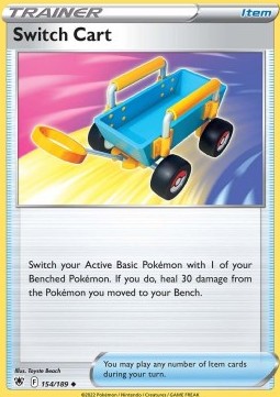Tauschwagen ASR-154 Uncommon Excellent Deutsch Reverse Holo