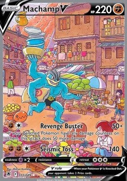 Machamp V ASR-172 Ultra Rare Near Mint Englisch
