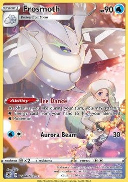 Frosmoth ASR-TG04 Holo Rare Excellent Englisch