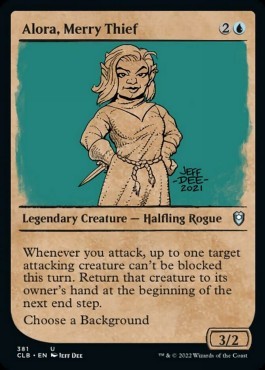 Alora, fröhliche Diebin (V.2) XCLB-381 Uncommon Excellent Englisch Foil