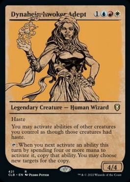 Dynaheir, Anrufer-Adeptin (V.2) XCLB-421 Rare Excellent Englisch Foil