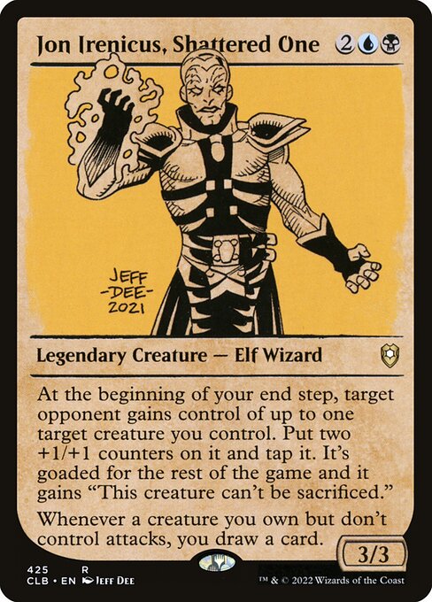 Jon Irenicus der Zerrüttete (V.2) XCLB-425 Rare Near Mint Englisch