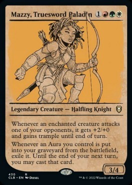 Mazzy, Treuklingen-Paladinin (V.2) XCLB-430 Rare Excellent Englisch