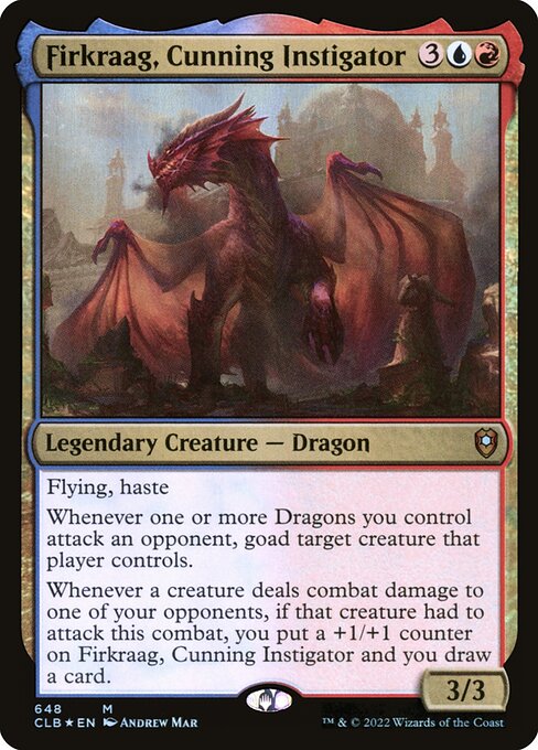 Firkraag, Cunning Instigator (V.1) XCLB-648 Mythic Near Mint Englisch Foil