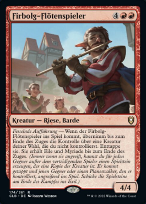Firbolg-Flötenspieler CLB-174 Rare Excellent Deutsch