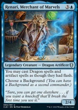 Renari, Merchant of Marvels CLB-90 Uncommon Near Mint Englisch