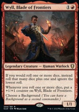 Wyll, Blade of Frontiers CLB-208 Rare Near Mint Englisch