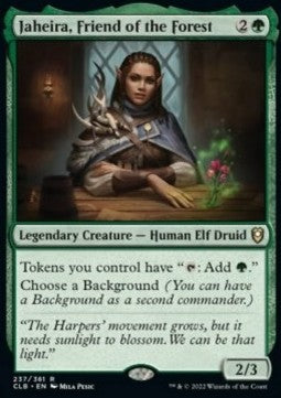 Jaheira, Friend of the Forest CLB-237 Rare Near Mint Englisch Foil